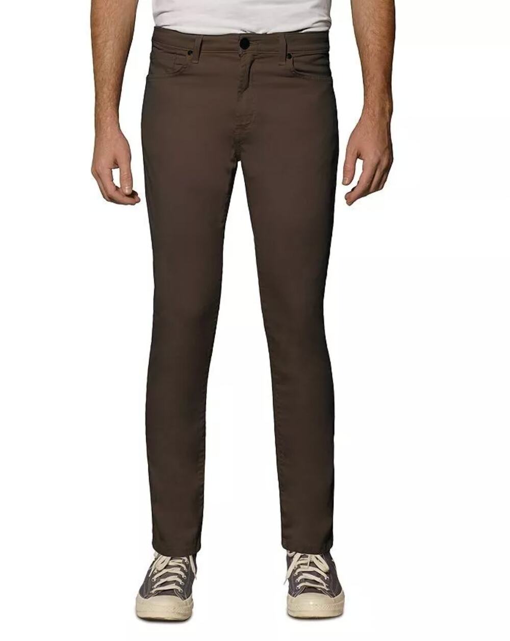 MONFRERE Men's Brando Slim Fit Jeans 40x31 Brown Cafe Straight Parisian Luxe NWT